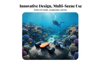Electric aquatic propulsion device Portable Design doublepropulsion unit Underwater Thruster Long Battery Life aquatic activities Equipment for Snorkelers, Diving, Snorkeling, aquatic propulsion device