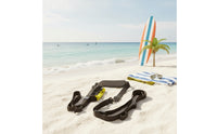 Adjustable Paddle Board Carrier with Padded Shoulder Sling Heavy-Duty Board Strap with Cup Holder Portable Paddleboard Carrier Compact for Lake
