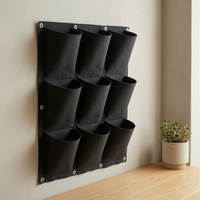 Wall-Mounted Planting Bags for Home Decor, Air Purifying Plant Pockets