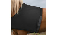Anti-Rub Horse Vest with Velcro Breathable Horse Bib Stretch Shoulder Guard Defensive for Horses, Equestrians, Stable, Grooming, Transport