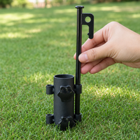 tent pole holder