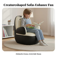 Creature Shape Penguin-Shaped Sofa High-Density Foam children's Furniture Rounded Edges Child s' Seating Thick Cushion for Toddlers, Parents, Reading Corner, Playroom, Kindergarten, Living Room