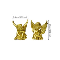 Angel Statue  Resin Sculpture Indoor Figurine for Desk
