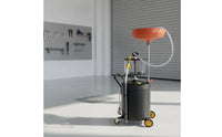 Oil Drain with Measuring Cup 80L Oil Drain Machine Vertical Pneumatic Drainer for Garages