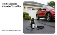 Telescopic Water Fed Brush Sturdy Aluminum Alloy Extendable Photovoltaic Panel Cleaning Brush Adjustable Angle Head Photovoltaic Panel Cleaning Kit