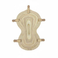 Violin Making Cradle Luthier's Violin Jig Contoured Shape for Luthiers