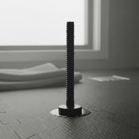 Kettlebell Grip Accessory Multifunctional Dumbbell Plate Support Bar Threaded Rod for Home Gym