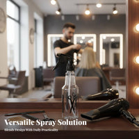 Stylist Water Spray Bottle Multipurpose Stylist Spray Bottle Fine Spray Dispenser Multi-Use Plastic Hair Mister Easy