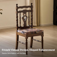 French design Shield rear Chair Vintage Design Household Furniture With rearrest Home Furnishing Designer Model for Interior Designers, Homeowners, Renters, Dining Room, Restaurant, Kitchen, Bedroom
