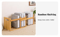 Expandable desktop organizer Multi-Functional Two-Piece expandableable Rack