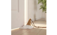 Cute Melting Ice Cream Cone Door Stopper Decorative Door Stopper with Cord Loop Compact Hardware Whimsical for Bedroom