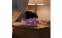 Negative Ion Water Air Revitalizer Mist-Mistless LED Light Air Purifier Odor Eliminator for Pet Owners, Office, Bedroom