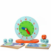Time Learning Toy Set Child-Centered Inspired Multifunctional Timepiece Toy