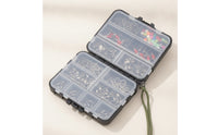 Compartmented Tackle Box with Transparent Lids Clear Fishing Tackle Box with Accessories Organized for Travel