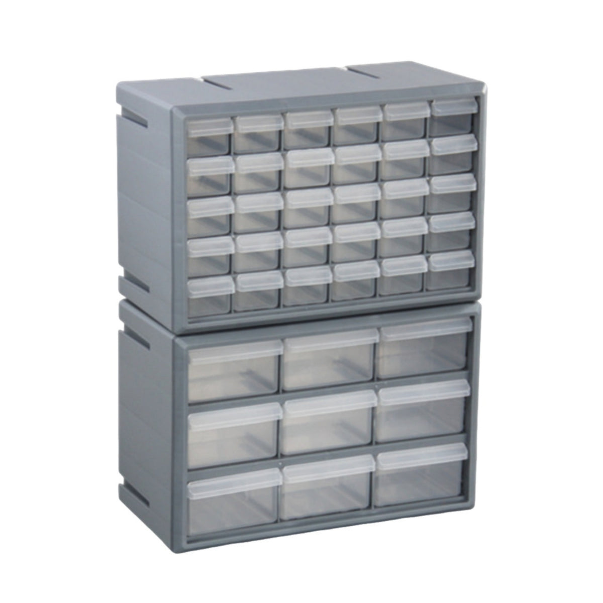 Translucent Fronts 39-Drawer Cabinet Clear Drawers 39 Drawer Organizer
