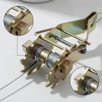 Galvanized Metal Wire Tensioner Anti-Corrosion Wire Tensioner with Gear Long-Lasting Tightener Sturdy for Trellis