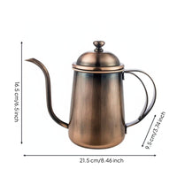 Pour over Coffee Kettle Controlled Water Flow Ergonomic Handle for Office
