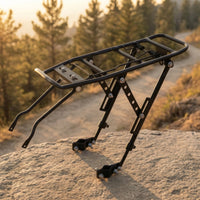 Two-Wheeler Rear Rack Aluminum Alloy Rear Bike Rack Heavy-Duty for Commuters, Mountain Bikes