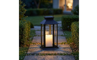 Hanging Solar Lantern Clear Glass Garden Light Replacement Part