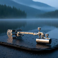 Stainless Steel Fishing Box Rod Holder Easy to Install Fishing Rod Holder with Mounting Bracket Sturdy Hardware for Anglers