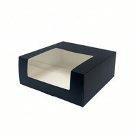 Hat Box with Window Compact Paperboard Hat Storage Display Box Lightweight for Retail Display