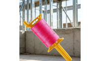 Masonry Line with Spool Handheld Construction String with Handle Ergonomic Twine Reel for Bricklaying