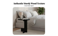 Nordic Shaped Sofa Table Movable Bedside Stand Multi-Functional Household Furniture Minimalist for Apartment Dwellers, homeowners, Students, Living Room, Bedroom, Small areas, Home Office