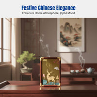 Fortunate Deer, Mazu, Bodhisattva Figurine, Feng Shui Home Decor, Blessing Gift, Business Souvenir