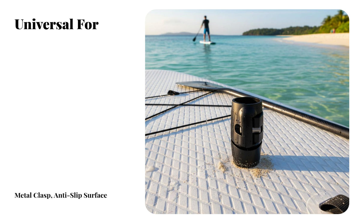 Stand-up Paddleboard Paddle Quick Release Buckle Universal Fit Adjustable Paddle Shaft Lock Easy Installation Kayak Oar Adjuster for Boaters, Surfers