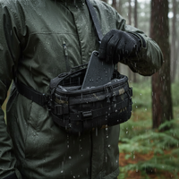 Waterproof Tactical Camouflage Shoulder Bag for Outdoor Fishing Cycling Travel