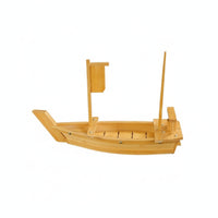 Sushi Boat Wooden Sashimi Serving Boat Food Sushi Serving Tray for Themed Parties