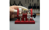 Watch Case Opening Tool Pressing Wheel Adjustable Case Opener Steel Bits Watch Replacement Tool