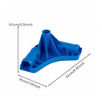 Pool Frame Corner Connector Curved Base Corner Support Bracket Ribbed Pool Frame Joint Connector