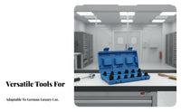 12 Pieces Caliper Screw Removal Tool Kit Widely Compatible for Garage, Mechanics