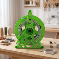 Open-Frame Cable Reel Winder with Handle