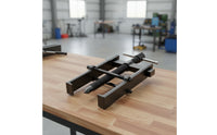 Threaded Bearing Puller Forged Two-Jaw Puller Heat-Treated Bearing Extractor Corrosion-Resistant for DIYers, Repair Shops