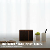 Stackable Organizer Box Customizable Laydirectly Single Storage Cube Minimalist & Design Shelving Single Unit for Apartment Dwellers, Residents