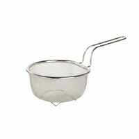 Mesh Frying Strainer Food Grade Stainless Steel Mesh Basket Easy to Clean Oil Drain Basket for Boiling