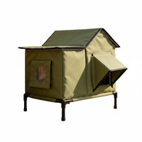 All-Season Foldable Pet House Detachable Waterproof Feline Shelter Collapsible Outdoor Feline House Weatherproof for Backyard, Garden, Patio