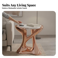 Small Occasional Table mug-likeLike Base Shaped Statue Table Sculptural Design Modern design for Interior Designers, Hallway