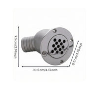 Boat Drain Fitting Compact Hardware Heavy-Duty