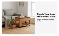Foldable Design Wheeled C-Table Nordic aesthetic Serving Cart Space-Saving Household Furniture With casters for Small Apartment Dwellers, Remote Workers, Students, Living Room, Bedroom, Home Office