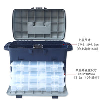 Multifunctional Large Fishing Tackle Box with Lure Storage