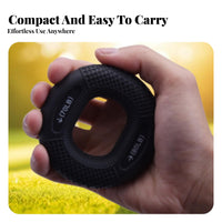 Portable Silicone Grip Loop Easy To Clean Hand Strengthener Loop Ergonomic Design for Athletes, Musicians, Home Workout, Gym, Office