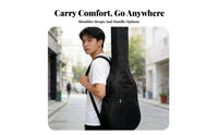 Ukulele Carrying Bag Thickened Padding Acoustic Guitar Gig Bag Soft Guitar Case Waterproof Water-Resistant for Travel, Storage