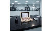 47 Pieces Gauge Block Set with Wooden Case Fine-Tolerance Steel Gauge Block Set Calibration Blocks for Inspectors, Metrology Labs, Machine Shops