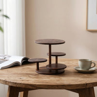 Dessert Stand Tiered Dessert Riser Wooden Display Stand with Tiers for Hosts, Bakeries, Parties, Weddings, Buffets