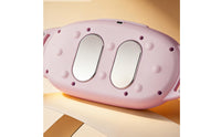 Heating Treatment Heated Waist Massager High-Frequency Vibration Electric Abdominal Massager Multi-Purpose EMS Muscle Stimulation Belt Portable for Home, Office