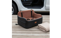 Dog Soft Textile Car Dog Bed Quilted Travel Bed Carrier for Dogs