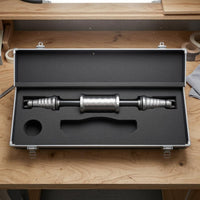 Anti-Slip Double-Ended Dent Pull Hammer Grooved Handle Carbon-Fiber Dent Puller Sheet-Metal Pull Hammer